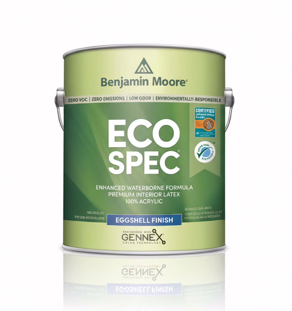 Eco-Spec-N374-benjaminmoore-interior-paint สีทาภายในปลอดภัย ไร้กลิ่นฉุน ยี่ห้อ เบนจามินมอร์ Benjamin Moore รุ่น Eco Spec