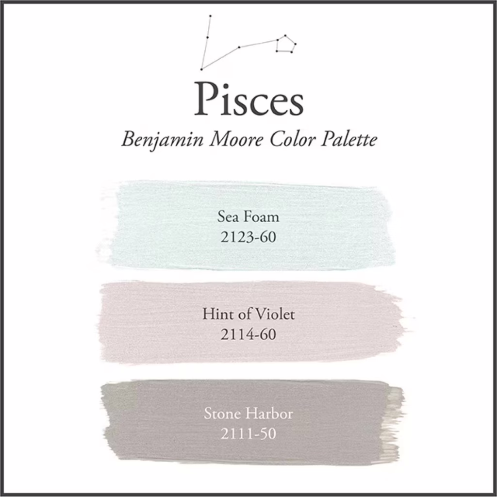 สีทาบ้านตามราศีมีน โทนสีอ่อนโยน เสริมจิตใจและอารมณ์ จาก Benjamin Moore