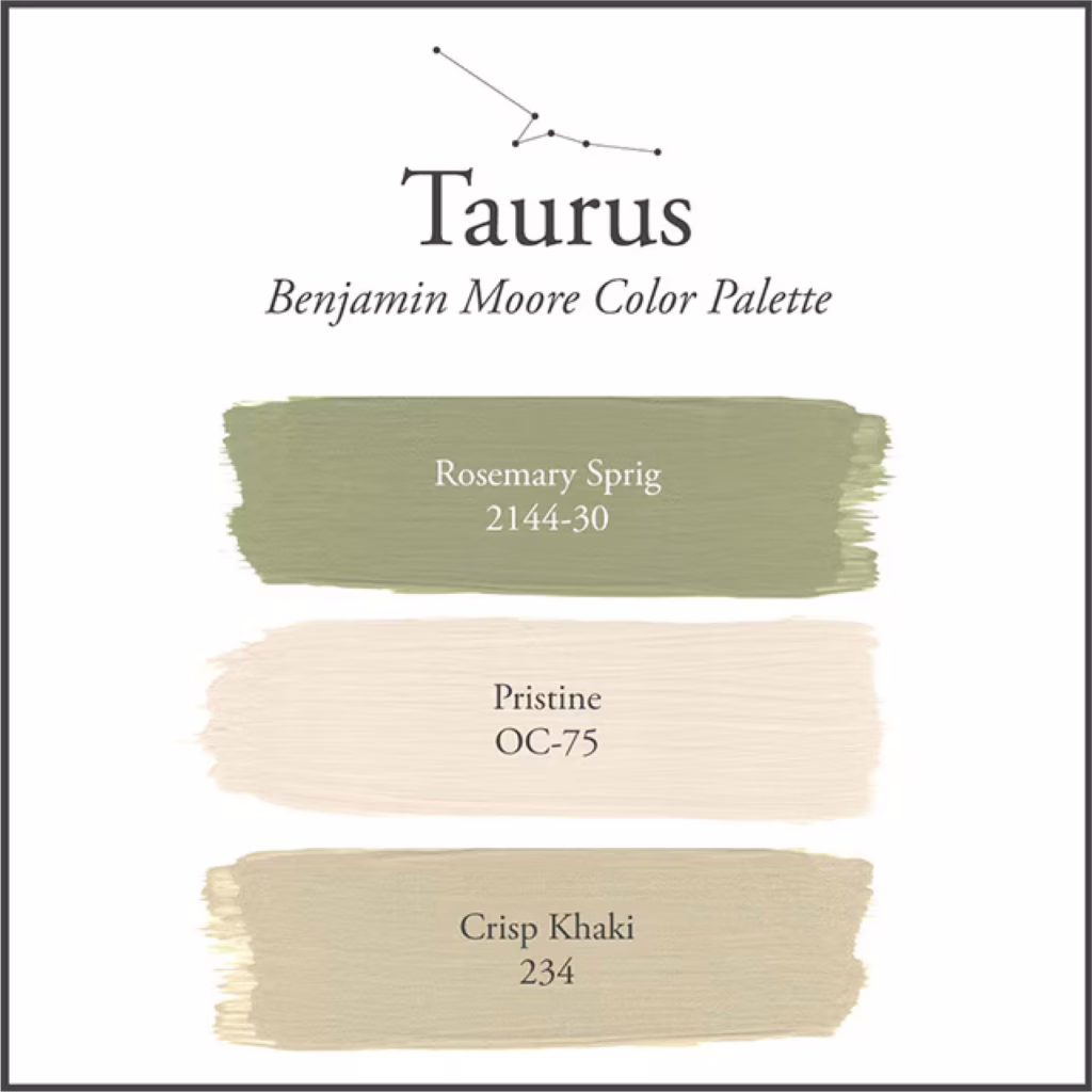 สีทาบ้านตามราศีพฤษภ โทนสีสบายตา เสริมความมั่นคง จาก Benjamin Moore