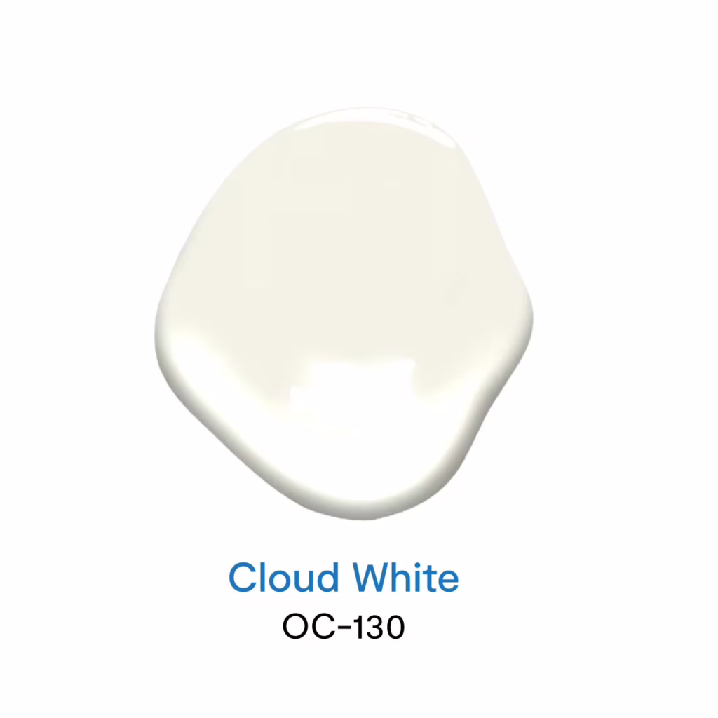 Cloud White OC-130 สีทาบ้านสีขาวยอดนิยม จาก Benjamin Moore