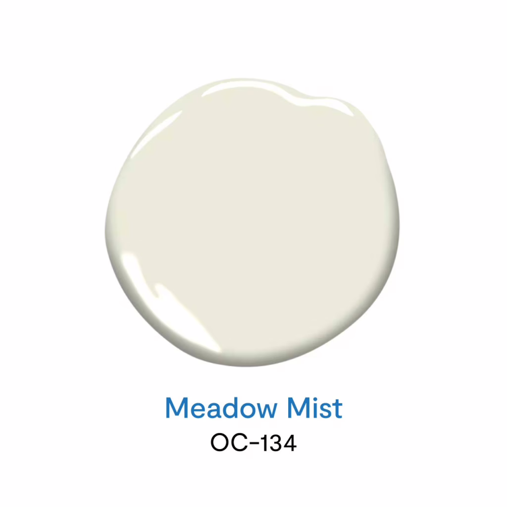 Meadow Mist OC-134 สีทาบ้านสีขาว จาก Benjamin Moore