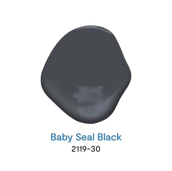 Baby Seal Black 2119-30 สีดำยอดนิยม จาก Benjamin Moore