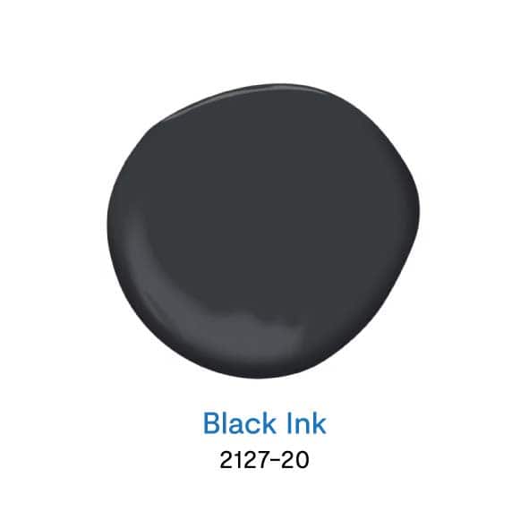 Black Ink 2127-20 สีดำยอดนิยม จาก Benjamin Moore