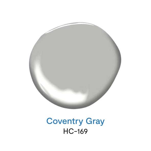 Coventry Gray HC-169 สีเทายอดนิยม จาก Benjamin Moore