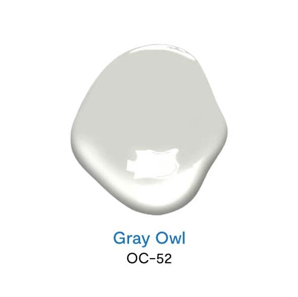 Gray Owl OC-52 สีเทายอดนิยม จาก Benjamin Moore