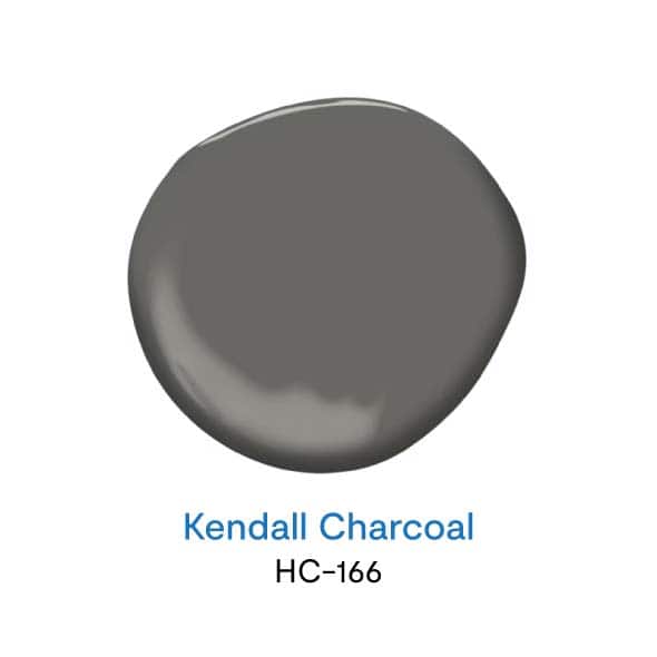 Kendall Charcoal HC-166 สีเทายอดนิยม จาก Benjamin Moore