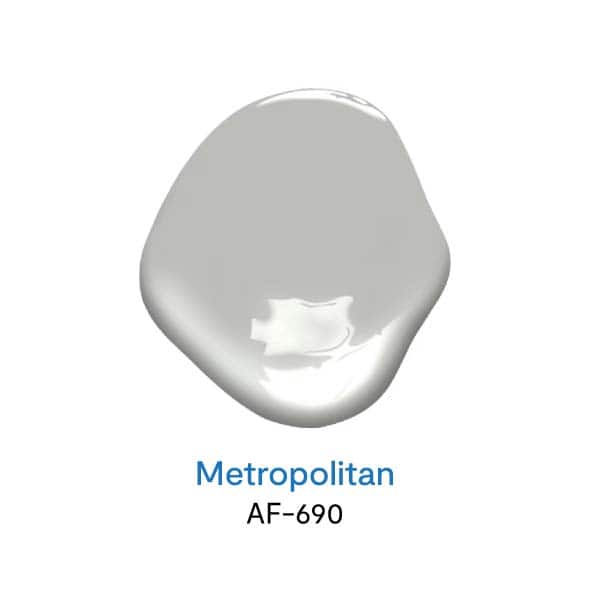 Metropolitan AF-690 สีเทายอดนิยม จาก Benjamin Moore