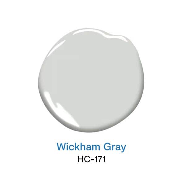 Wickham Gray HC-171 สีเทายอดนิยม จาก Benjamin Moore