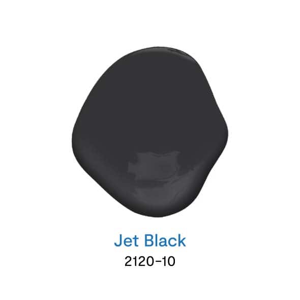 Jet Black 2120-10 สีดำยอดนิยม จาก Benjamin Moore