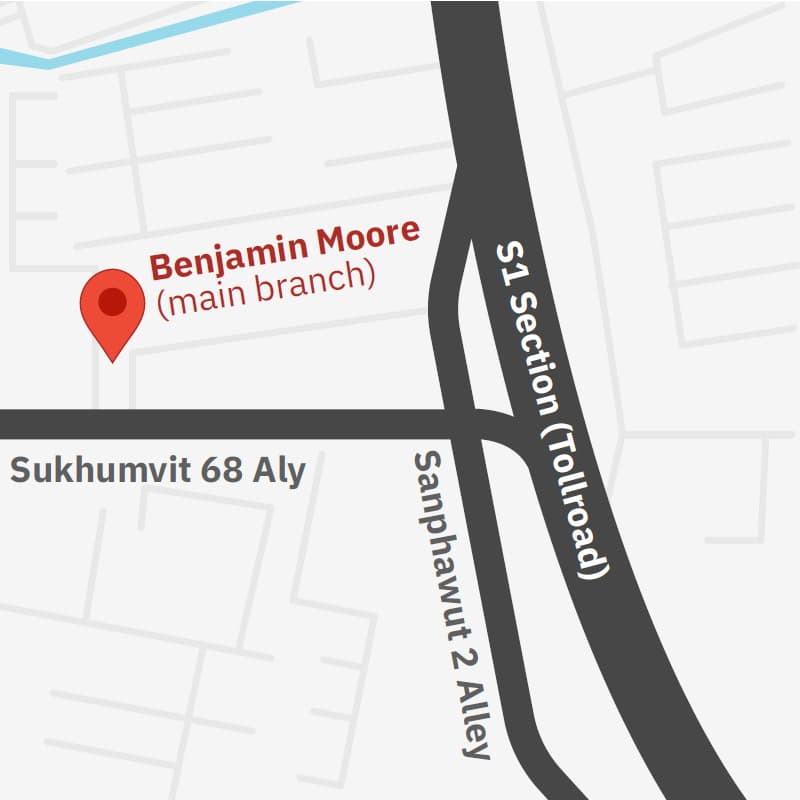 Benjamin Moore (Main Branch) Map Benjamin Moore (Main Branch) Map