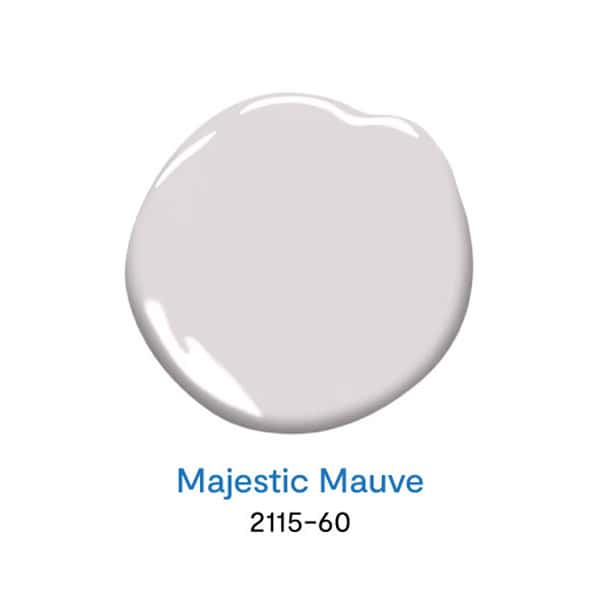 Majestic Mauve 2115-60 สีทาบ้านสีพาสเทล จาก Benjamin Moore