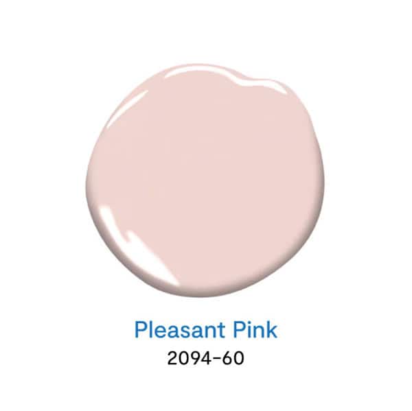 Pleasant Pink 2094-60 สีทาบ้านสีพาสเทล จาก Benjamin Moore