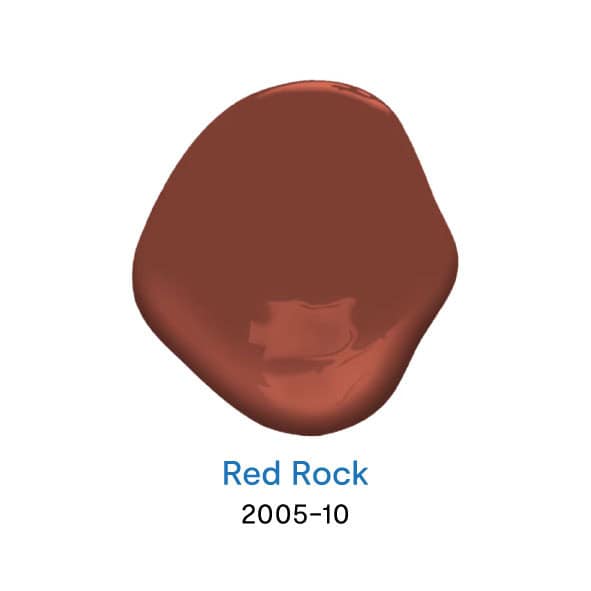 Red Rock 2005-10 สีทาบ้านสีแดงยอดนิยม จาก Benjamin Moore