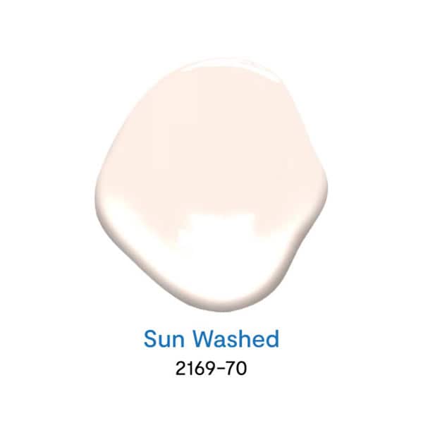 Sun Washed 2169-70 สีทาบ้านสีพาสเทล จาก Benjamin Moore
