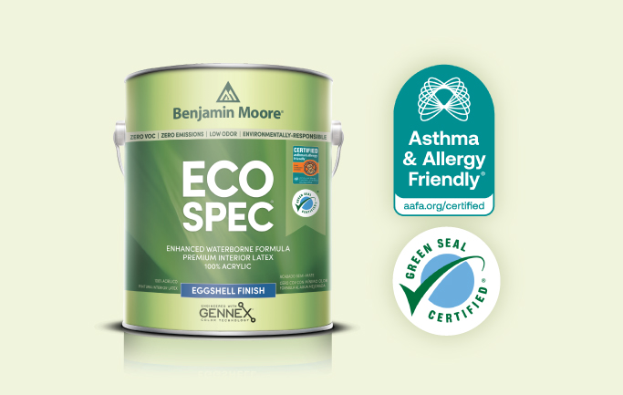 Benjaminmoore_paint_ECO ECO SPEC® Interior Paint - Eggshell