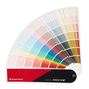 แคตตาล็อกเฉดสี พัดสี Benjamin Moore รุ่น Color Preview Fan Deck